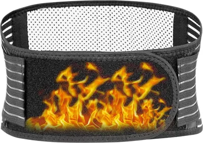 Produktbild von Turmalin Rückenbandage, Magnettherapie Gürtel, Wärmender Lendenwirbelstütze Gürtel,Wärmegürtel, Nierengurt Selbsterwärmende,Rückenstütze, Rückenstützgürtel Rückengurt,Hilft bei Rückenschmerzen,105CM