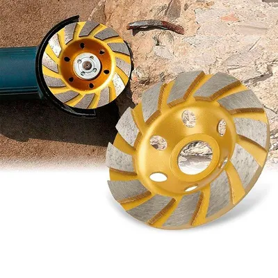 Obrázek produktu pro Diamantový brusný kotouč 100 mm na kámen granit keramiku pro úhlovou brusku přesné broušení - TurboWheel
