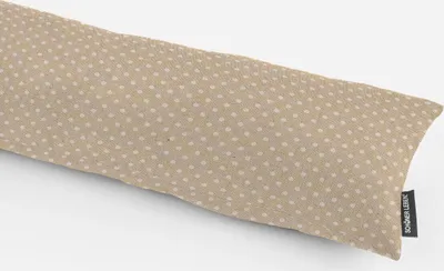 Produktbild von Zugluftstopper Pünktchen natur weiß div. Größen von SCHÖNER LEBEN. Auswahl 130cm Länge