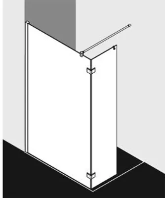 Produktbild von Kermi MEWBR10020VUK WALK-IN MENA WBR 1000x
