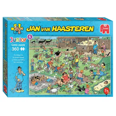 Zdjęcie produktu dla Jan van Haasteren - Puzzle jvh junior the petting zoo 360 elementów