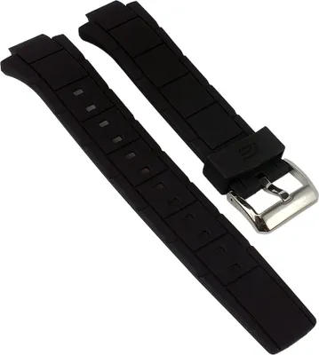Produktbild von Casio Ersatzband | Uhrenarmband Resin schwarz für Edifice EF-529