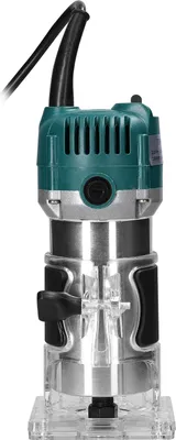 Produktbild von frezarka o mocy 800 W, średnica uchwytu wiertarskiego 6,35 mm, z 15 frezami, frezowanie drewna, przycinanie, grawerowanie, dłutowanie, wszechstronna frezarka do drewna