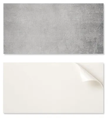 Produktbild von Vinylpaneel mit Nachbildung für Küche oder Bad, 120 x 60 cm, Rohbetonstruktur