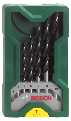 Produktbild von Mini-X-Line-Holzbohrer-Set, 7-teilig