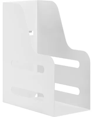 Obrázek produktu pro InLine 23182C, Držák na složky do lamelového panelu, Bílá, Ocel, 5 kg, 1,3 kg, 120 mm