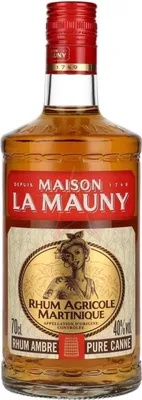 Produktbild von La Mauny 1749 Rhum Agricole Ambré 40.00 %  0,70 lt.