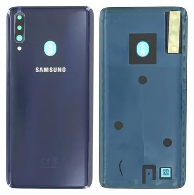 Produktbild von Akkudeckel kompatibel mit Samsung Galaxy A20s (SM-A207F), blau