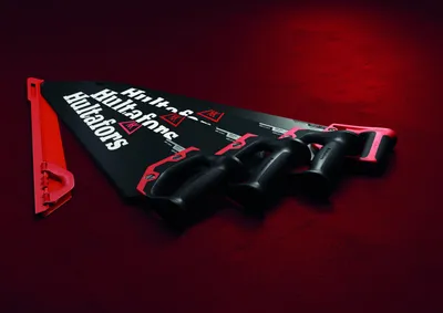 Image de Hultafors Handsäge HBX-22-7 gerade Schnitte ohne Splitter, Stahlsägeblatt 1 mm