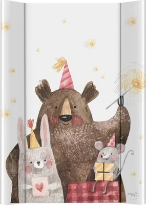Obrázek produktu pro CEBA BABY Podložka přebalovací 2-hranná měkká (50x70) Basic Celebration