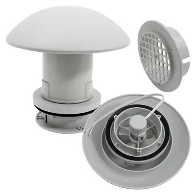 Immagine prodotto di ventilatore a fungo da 12 volt ventilatore camper caravan roulotte barca + prolunga