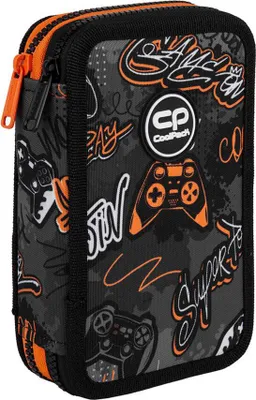 Produktbild von CoolPack, Piórnik dwukomorowy z wyposażeniem Jumper 2 Gamer, 1 sztuka