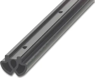 Produktbild von CAMAR Kabelschiene Prisma, Länge 1152 mm, Kunststoff schwarz