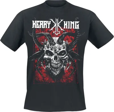 Produktbild von Kerry King T-Shirt Herren Thorns Skull schwarz S