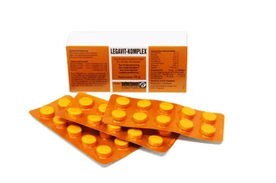 Produktbild von selectavet Legavit-Komplex 30 Tabletten | Hunde & Katzen | Leberfunktion