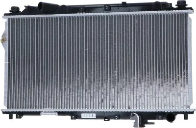 Produktbild von Kühler Motorkühlung Kühlrippen gelötet 678 - 345 mm Alu NRF für u.a. KIA CARENS