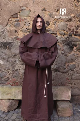 Produktbild von Mönchskutte Habit Franziskus Braun S/M