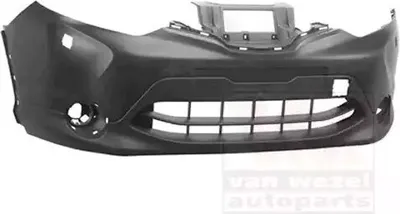 Produktbild von VAN WEZEL Stoßstange Stoßfänger für NISSAN Qashqai II (J11, J11) Schwarz 3391577