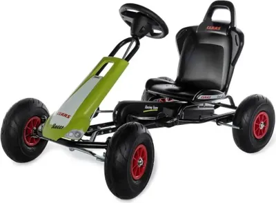 Image de Ferbedo GoKart CLAAS Racer Voiture à pédales pour enfants de 3 à 8 ans environ