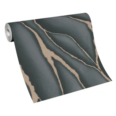 Produktbild von Erismann Vliestapete 10345-15 Elle Decoration, Stein schwarz, 10,05 x 0,53 m