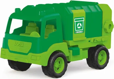 Produktbild von Dolu Müllwagen-Puppe (43 cm) – hochwertiges Lernspielzeug für Kinder