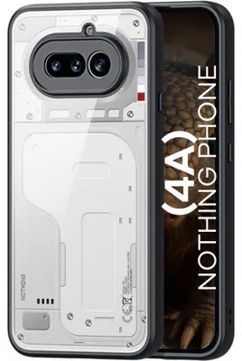 Produktbild von Handyhülle für Nothing Phone (4a), Dux Ducis Aimo, Transparent mit Schwarzen Rahmen