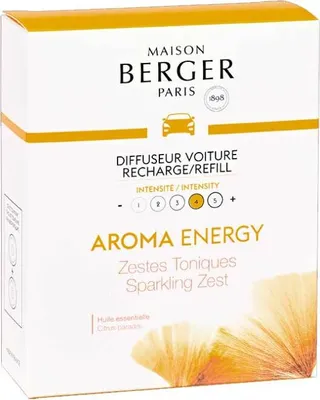 Zdjęcie produktu dla Wkład zapachowy do samochodu LAMPE BERGER Aroma Energy