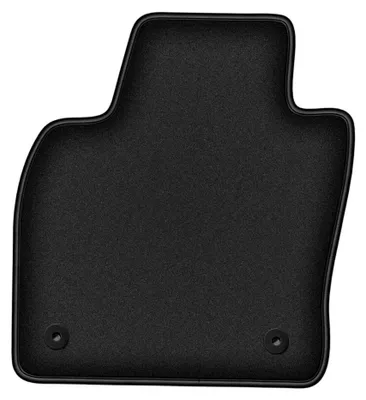 Immagine prodotto di Tappetino guidatore in moquette per Volkswagen Polo VI 2017- (hatchback) – 1 pezzo, nero, su misura – Wielganizator DURBAN