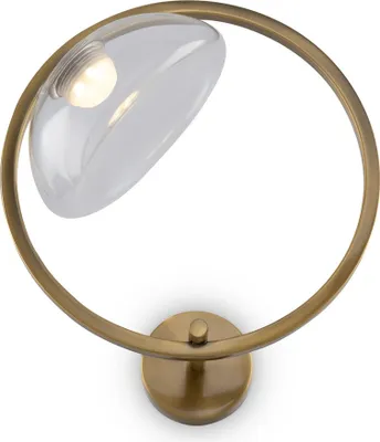 Produktbild von Maytoni Lunare LED Wandleuchte Glas/Metall, Warmweiß, 5W, IP20, 35cm