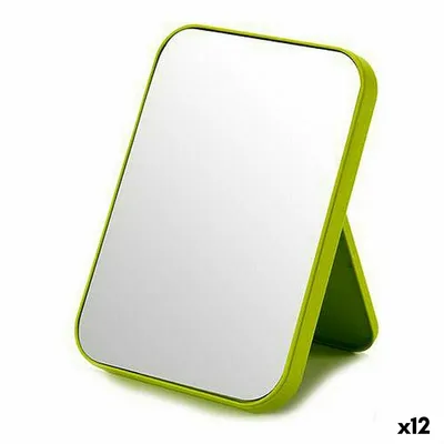 Image de Miroir avec pince de montage (11 x 9,5 x 14 cm) (12 pièces)