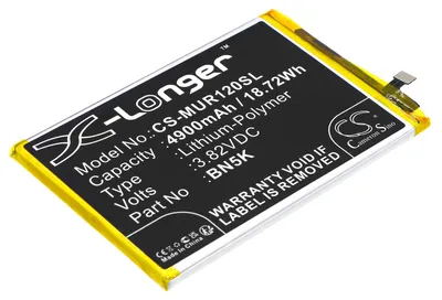 Produktbild von TECHTEK Akku Kompatibel mit [Redmi] 11A, 12C, 22120RN86C, 22120RN86G, 22120RN86I, 22126RN91Y, 2212ARNC4L, für [Poco] 22127PC95I, C55 Ersetzt BN5K