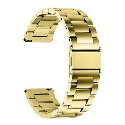 Obrázek produktu pro Techsuit řemínek 22mm (W010) - Samsung Galaxy Watch (46mm)/Watch 3/Gear S3, Huawei Watch GT/GT 2/GT 3 (46mm) - Zlatá