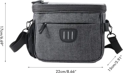 Produktbild von Fahrradtasche, Fahrrad-Lenkertasche, Fahrradkorb, Fahrrad-Vortasche, Fahrradtasche