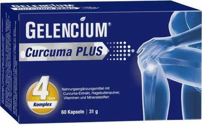 Zdjęcie produktu dla Gelencium Curcuma Plus wysoka dawka w.Vit.C Kapsułki 60 kapsułek