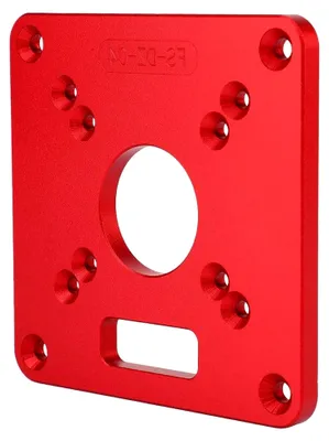 Produktbild von Frästischplatte aus Aluminium Oy 606 mit Anodischer Oxidationsgravur für Frästisch und Frästischplatte