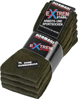 Produktbild von normani 10 Paar Extrem Stabile Arbeits & Sportsocken