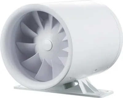 Obrázek produktu pro Trubkový ventilátor Násuvný ventilátor s montážní deskou Quietline-k 150