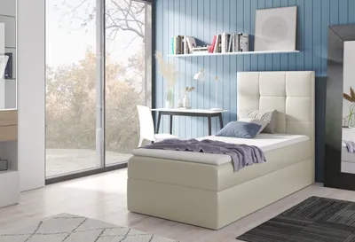 Produktbild von Boxspringbett MARANTA 100x200 links madryt 912