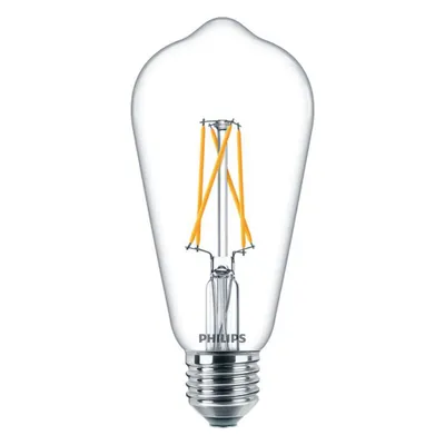 Produktbild von Philips CLA Ledbulb DT 8.5-60W ST64 E27 CL LED-Lampe, Sockel E27, 8,5 Watt, Warmweiß, 2200 K, dimmbar