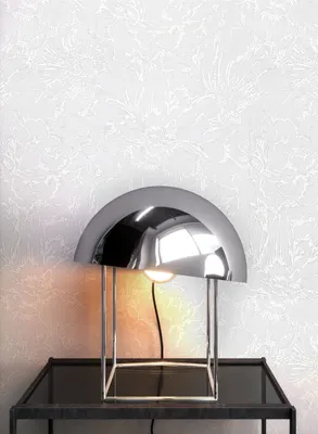 Produktbild von NEWROOM Tapete Grau Vliestapete Blumen - Blumentapete Floral Weiß Natur Blätter Vintage Romantisch Mustertapete