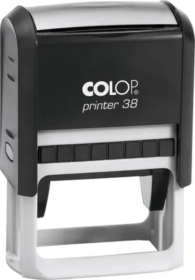 Produktbild von COLOP Textstempel Printer 38 7-zeilig schwarz