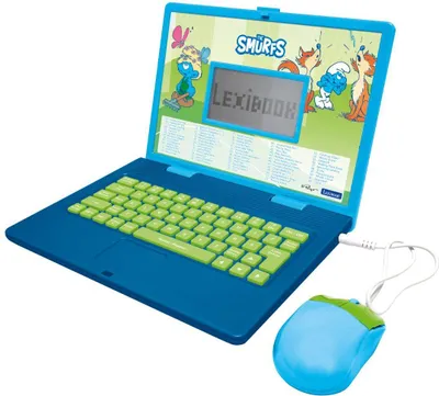 Produktbild von Zweisprachiger Bildungslaptop Schlümpfe (FR/EN)