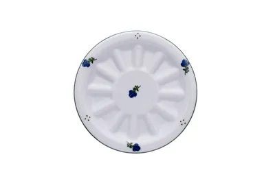Produktbild von Pivní porcelánový tácek, kytičky, 12 cm, G. Benedikt