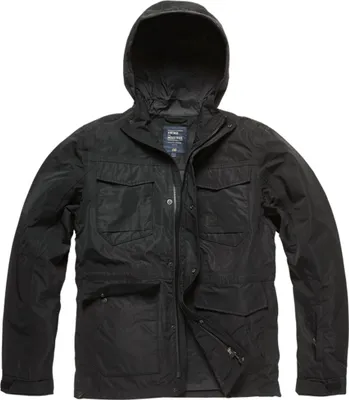 Produktbild von Vintage Industries Levin Jacke Farbe: Schwarz, Grösse: S