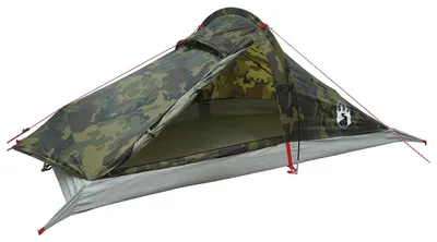 Zdjęcie produktu dla Namiot trekkingowy vidaXL w kamuflażu, 2-osobowy