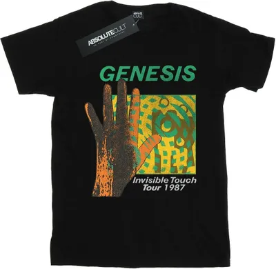 Produktbild von Genesis - "Invisible Touch Tour" T-Shirt für Damen BI43002 (S) (Schwarz)