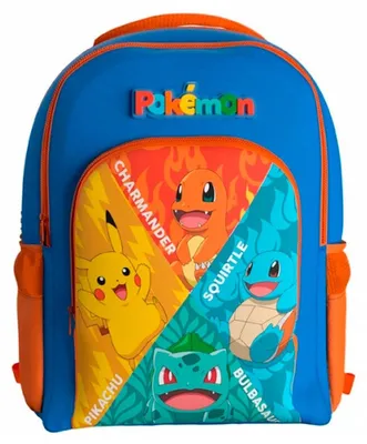 Produktbild von Pokemon Starters anpassbarer Rucksack 43cm
