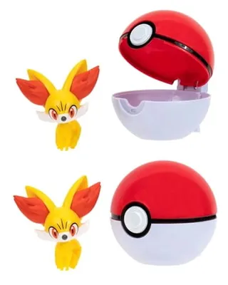 Produktbild von Jazwares Pokémon Clip'n'Go Poké Balls Fynx & Pokéball