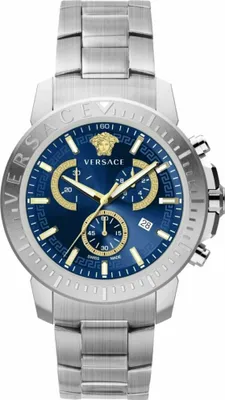 Produktbild von Versace Herren Uhr Armbanduhr Chronograph New Chrono VE2E00721 Edelstahl