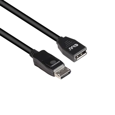 Produktbild von CLUB3D DisplayPort 1.4 HBR3-Verlängerungskabel 8K60Hz M/W 2m/6.56ft